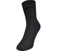 JAKO - Chaussettes De Sport Longues, Lot De 3, Mixte, Noir, 47-50