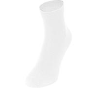 JAKO - Chaussettes De Loisirs Courtes, Lot De 3, Mixte, Blanc, 39-42
