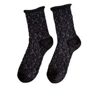 Chaussettes japonaises à bout unique pour femme, Noir , Taille unique