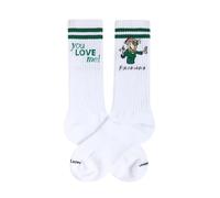 Chaussettes Jimmy Lion Athletic Friends You Love Me Blanc 41/46