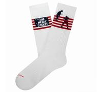 Chaussettes Jimmy Lion Athletic Full Metal Jacket - Flag Blanc 41/46