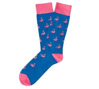 Chaussettes Jimmy Lion Flamingo Bleu 36/40
