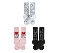 Chaussettes Jimmy Lion Keith Haring (x3) Blanc 41/46