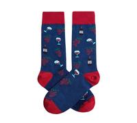 Chaussettes Jimmy Lion Wine Bleu 36/40