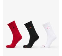 Jordan Everyday Cushioned Crew 3 Pack Unisexe - Chaussettes, Rouge - Taille 43 - 46 Red 43 - 46