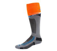 §Chaussettes KLIM Aggressor Vented Twoually-Monument-Strike Orange§