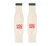 Chaussettes Kombat Spolf Pro Away OGC Nice 25/26 Blanc Blanc 47/49