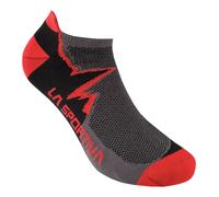 La Sportiva - Climbing Socks - Chaussettes Carbon / Mountain Red - M