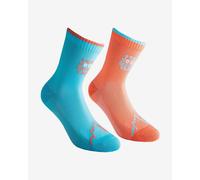 Chaussettes La Sportiva For Your Mountain orange feu bleu clair - XL