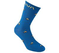 Chaussettes La Sportiva Outdoor Fun Chaussettes Bleu Électrique/Jaune 41-43