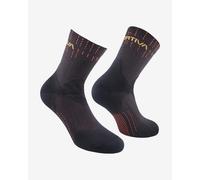 La Sportiva - Swift Trail Socks - Chaussettes de running - Unisex XL | EU 44-46 - black / yellow