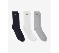Chaussettes Lacoste Classic Sport bleu marine blanc gris (3 unités) - 39-42