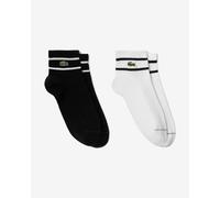 Chaussettes Lacoste Sport Stripe noir blanc (2 paires) - 35-38