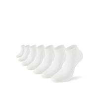 Chaussettes Lenz Duos Sneaker 1-7 Blanc 43/46