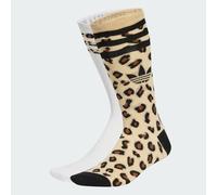 Chaussettes Leopard mi-mollet (2 paires) Sand Strata / Black 40-42