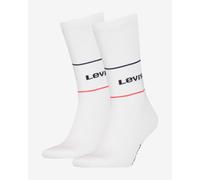 Levi's Short Chaussettes, Blanc, 43/46 (Lot de 2) Unisexe