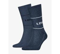 Chaussettes Levi's Short Cut Logo gris foncé (2 paires) - 35-38