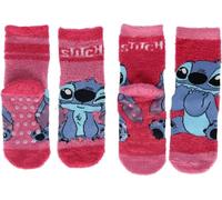 Chaussettes Lilo & Stitch - Chaussettes moelleuses et mignonnes en pack pratique de 2 23/26