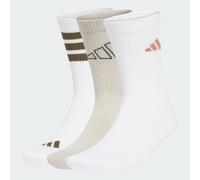 ADIDAS SPORTSWEAR Chaussettes de sport kaki / sapin / rose / blanc, Taille 40-42