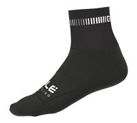 Alé - Logo Q-Skin Socks - Chaussettes de cyclisme - EU 40-43 - M - black / white