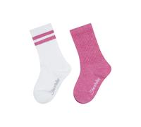 Chaussettes longues bÃ©bÃ© fille Sterntaler Actives Coolmax (x2) Rose 18
