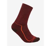 Chaussettes longues Icebreaker Hike+ Medium Crew rouge foncé - S