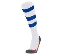 Stanno Chaussettes longues Original Rayées Blanc/Bleu Enfant Taille 30-35