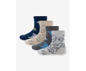 Chaussettes lot de 4 dinos garçon ewers multicolore 35/38