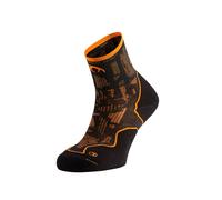 Chaussettes Lurbel Challenge Blur Four noir orange, Taille M