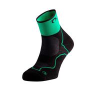 Chaussettes Lurbel Défi Three Noir Vert, Taille L