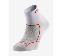Chaussettes Lurbel Race Three gris glace rouge - S