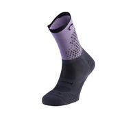 Chaussettes Lurbel Rise Flux Five Violet Noir, Taille S