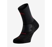 Chaussettes Lurbel Stone Pro Five Compression noir rouge - M