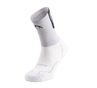 Chaussettes Lurbel Tiwar Five Marathon de Valence Blanc Gris, Taille S