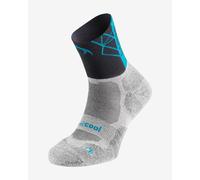 Chaussettes Lurbel Track Four gris turquoise - S