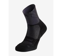 Chaussettes Lurbel Track Four noir gris anthracite - M