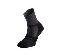 Chaussettes Lurbel Track Four noir gris anthracite - S