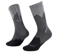 Buff - Chaussettes Merino Lightweight Crew LWC3 - Randonnée, Confort, Rembourré - M Noir