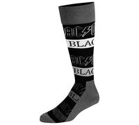 Chaussettes mÃ©dium Rock Ã Gogo Ac/dc - Back In Black Noir 40/45