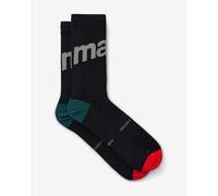 Chaussettes MAAP Training noir turquoise rouge brillant - XS