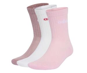 Chaussettes matelassÃ©es linÃ©aire adidas (x3) Violet 46/48