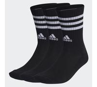adidas - 3S Cushioned Sportswear Crew 3-Pack - Chaussettes multifonctions - Unisex L | EU L - black / white
