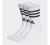 Adidas Chaussettes 3-Stripes Cushioned 3 paires Blanc Taille 43-45