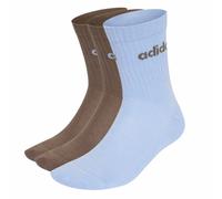 Chaussettes matelassées linéaire adidas (x3) Marron 37/39