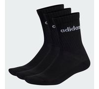 Chaussettes matelassées Linear (3 paires) Black / White 31-33