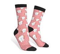 Chaussettes médicales drôles rouge, gris, bleu, soins d'hôpital, nouveauté décontractée, chaussettes de couleur contrastée pour homme et femme, cadeau, Fée des premières dents, Taille unique