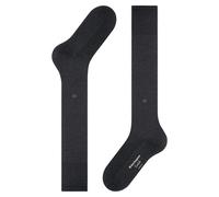 Burlington Chaussettes homme LEEDS Taille 40-46 asphalt mel gris