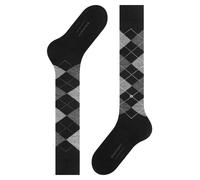 Burlington Chaussettes longues Marylebone W Kh – Laine fantaisie – 1 paire Noir (Black 3000, 36-41)
