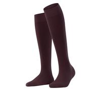 Falke Chaussettes longues Softmerino W Kh Laine/Coton unies 1 paire Rouge Barolo 39-40