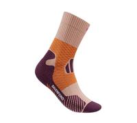Bauerfeind Sports – Chaussettes de running Trail Run mi-hautes femme – EU 39-42 – sunrise peach
